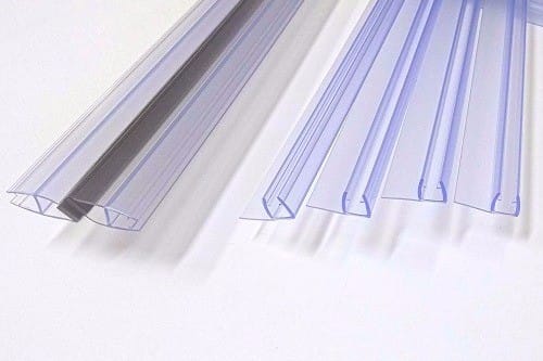 Curved Shower Door Seals 6mm Magnetic door seal 6mm glass